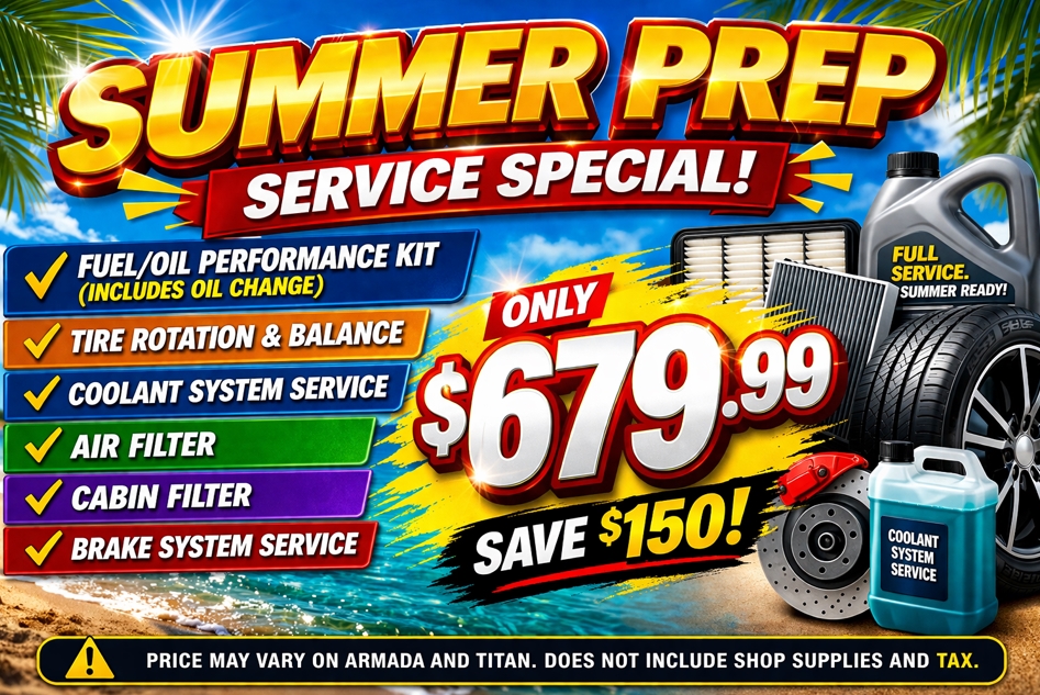 Summer Prep Service Special