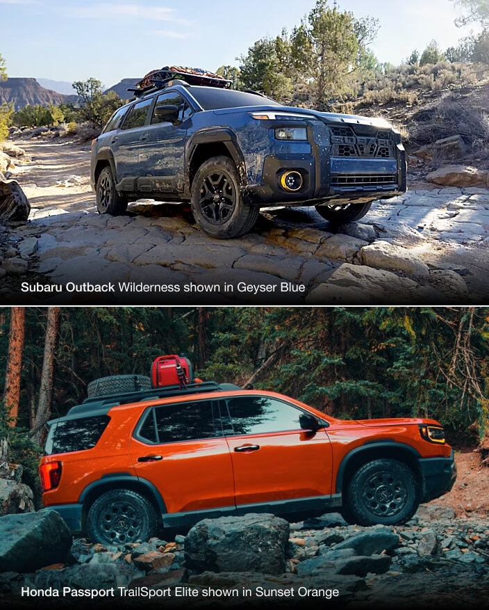Honda Passport Compared to Subaru Outback: Which Is the Better Performer and Off-Roader?