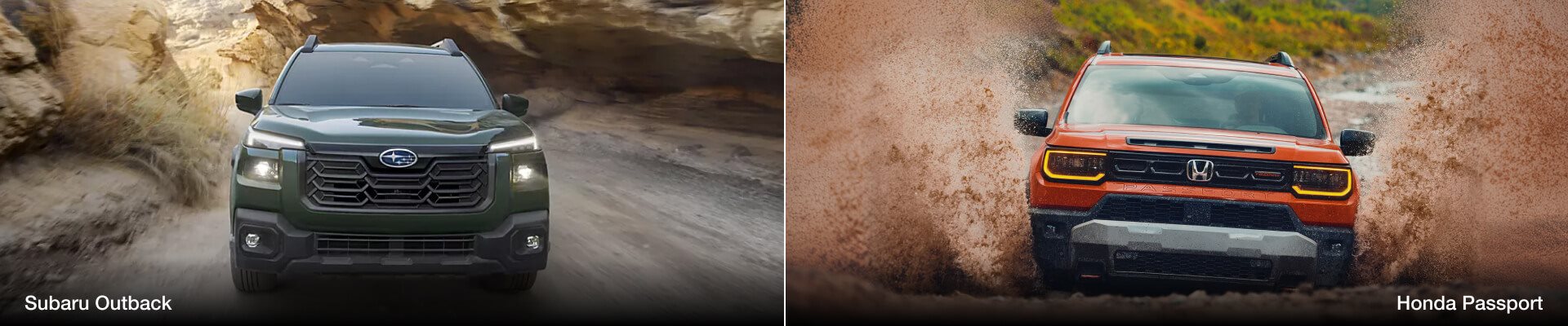 Honda Passport Vs. Subaru Outback