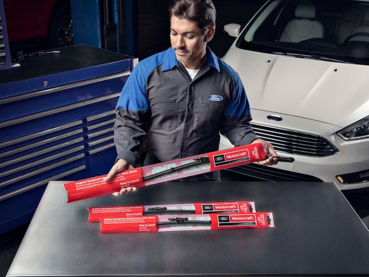 Free wiper blade installation with qualifying service