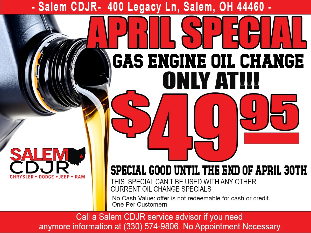 Gas Engine Oil Change 
