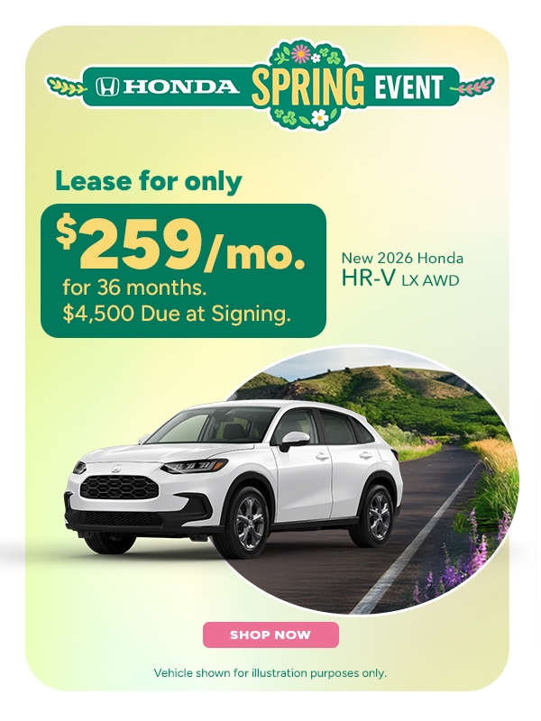 HR-V LX Apr Offer