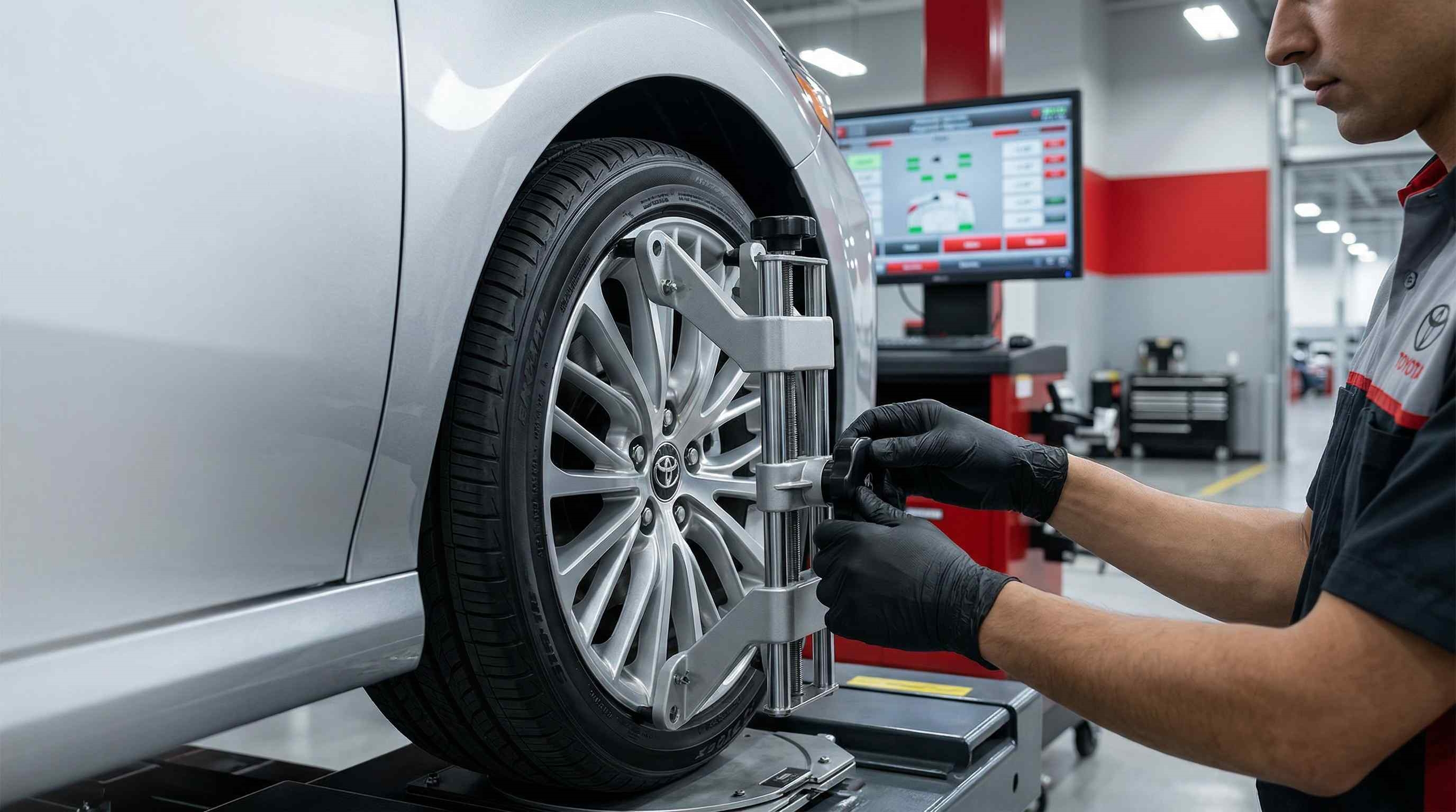 Wheel alignment service