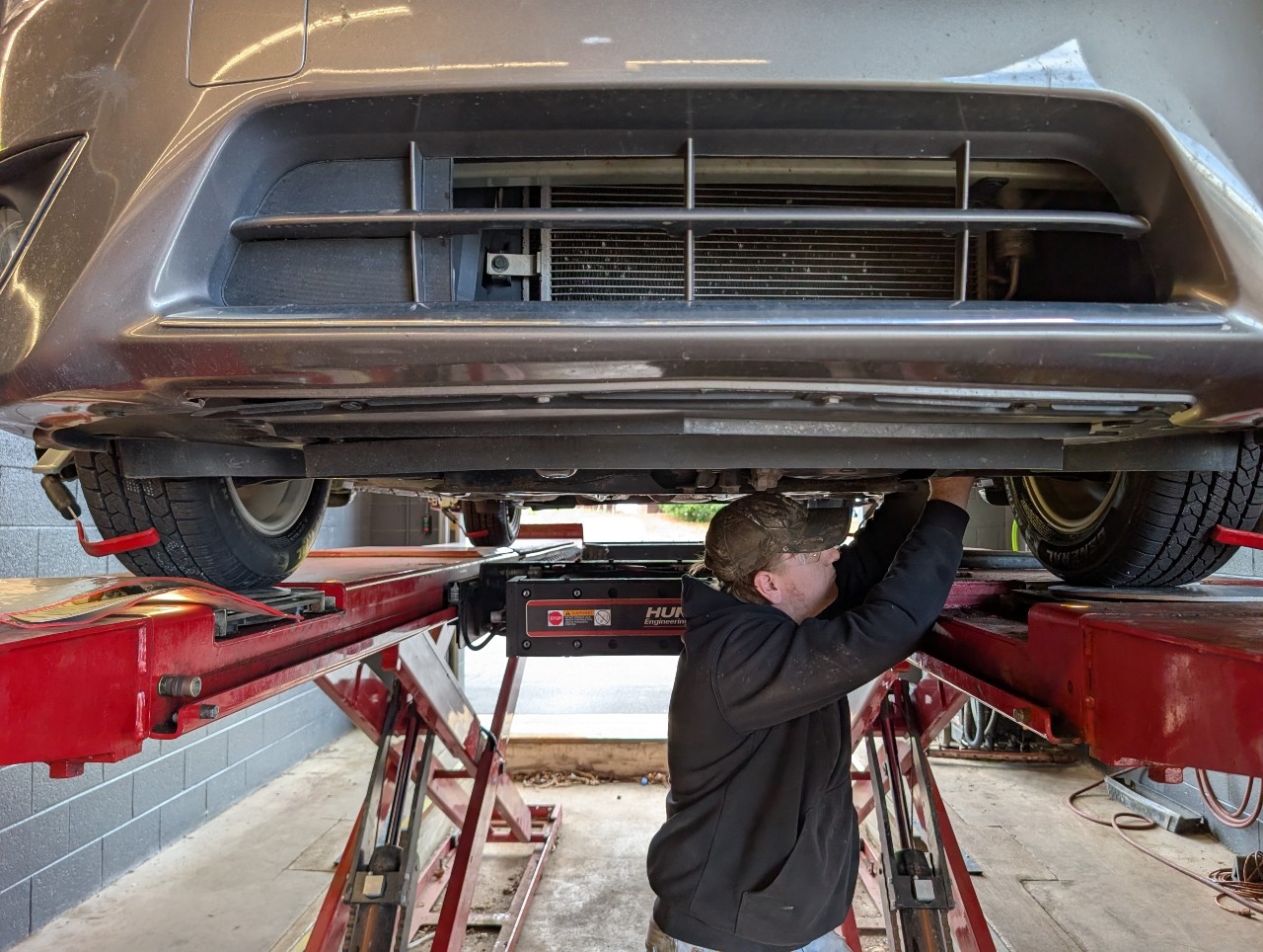 Tire alignment