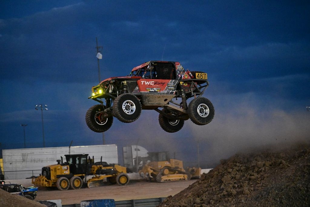 monster truck jump