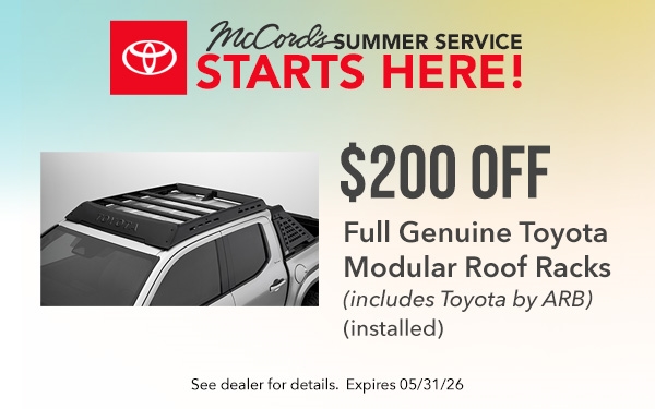 $200 Off Roof Racks