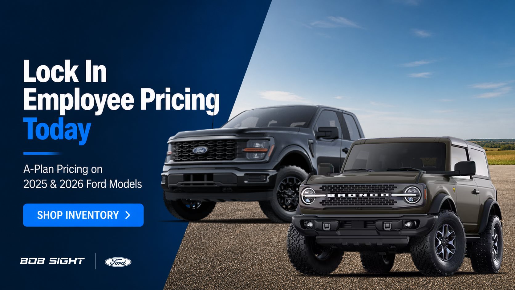 Browse new Ford inventory with employee pricing available in Lee’s Summit Missouri