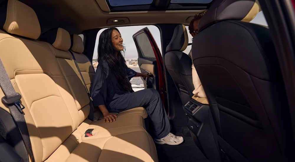 Person sitting in a 2026 Mazda CX-5