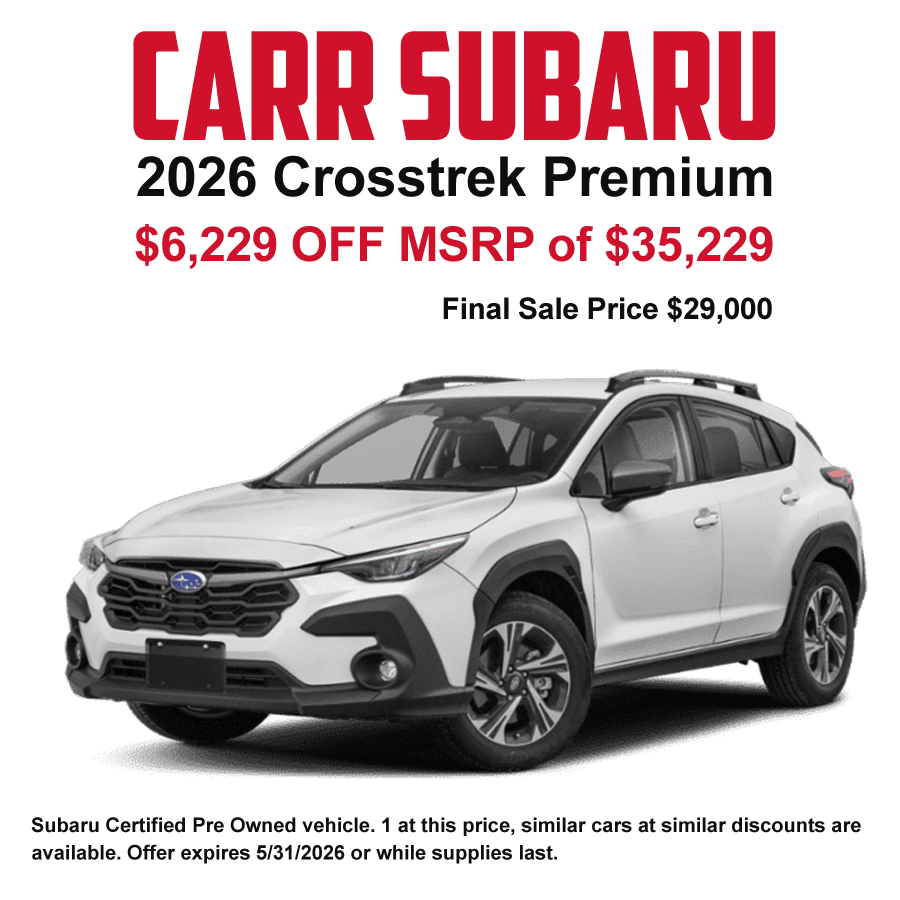 2026 Subaru Crosstrek