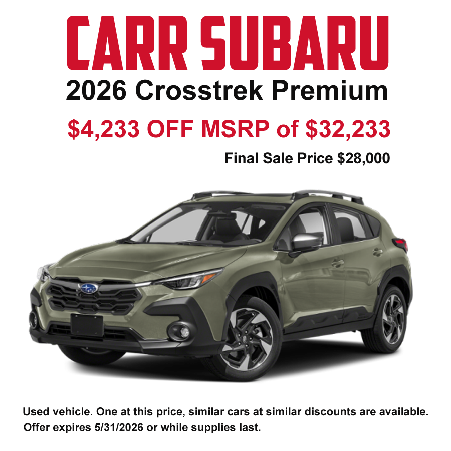 2026 Subaru Crosstrek