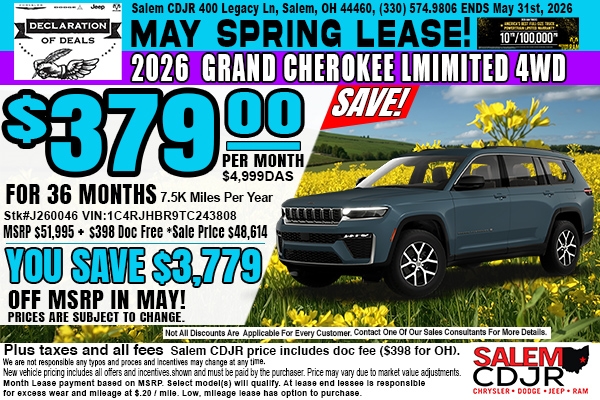 2026 Grand Cherokee Limited