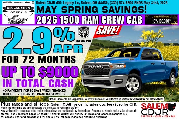 2026 Ram 1500 Crew Cab 