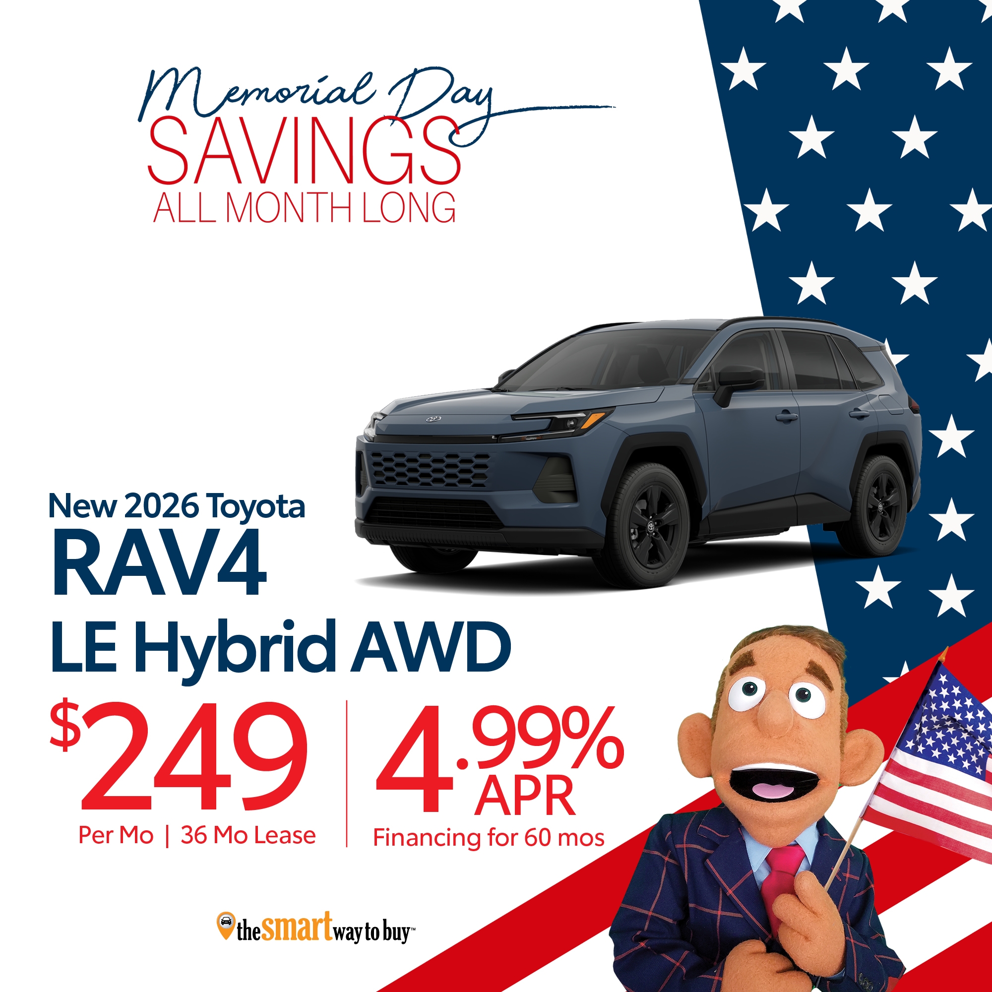 2026 RAV4 LE Hybrid AWD