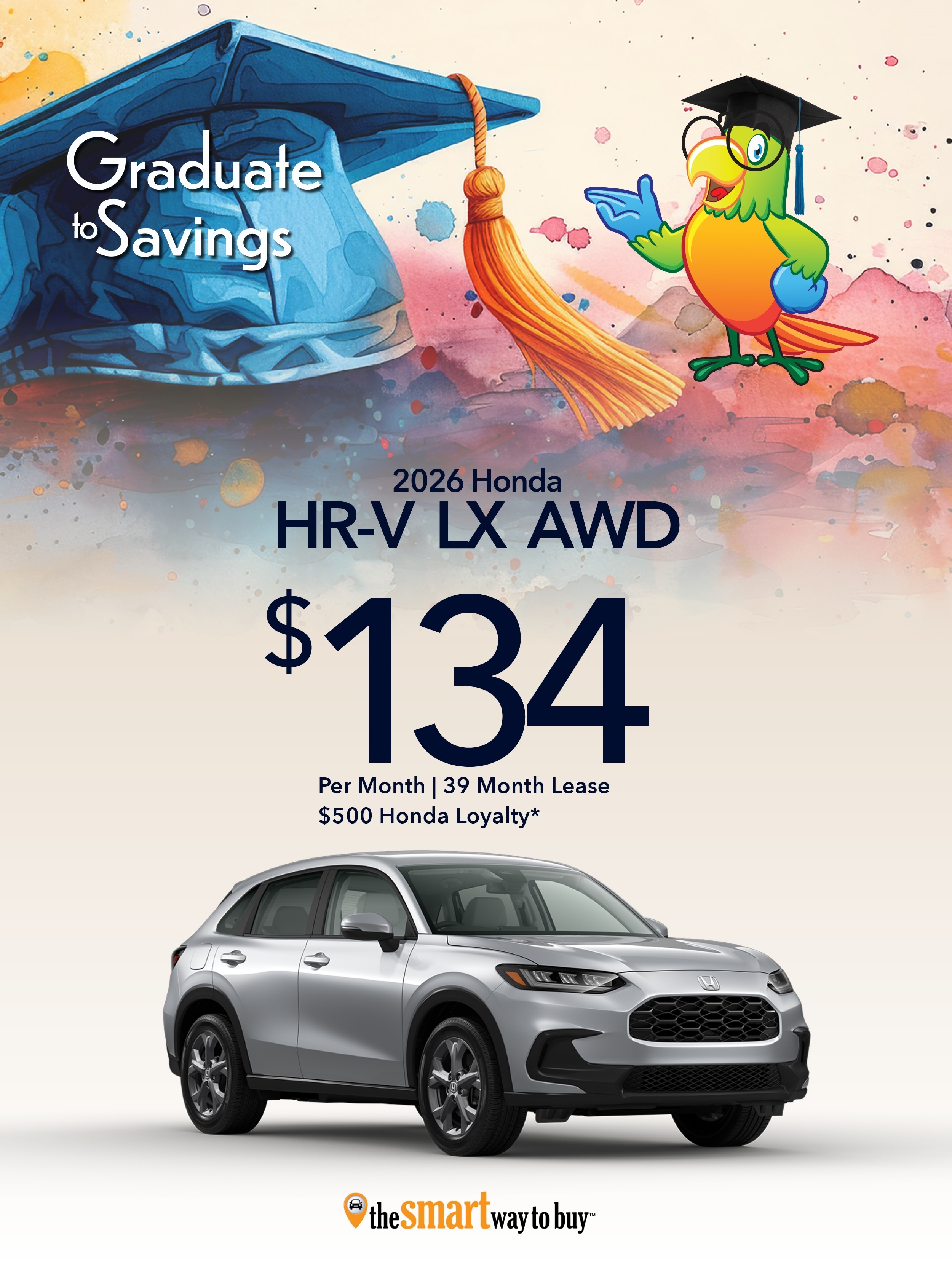 2026 Honda HR-V LX AWD