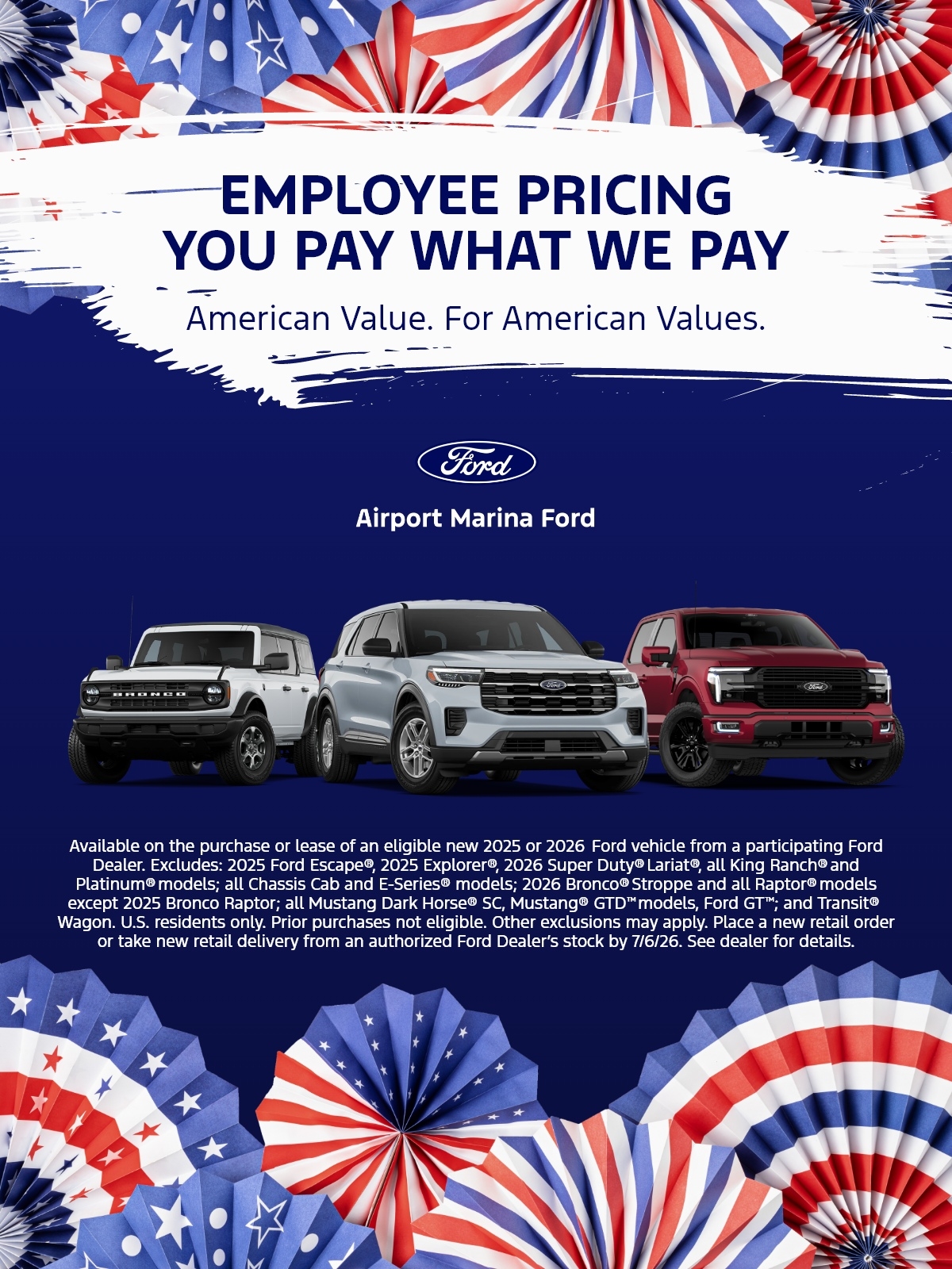 Employee Pricing