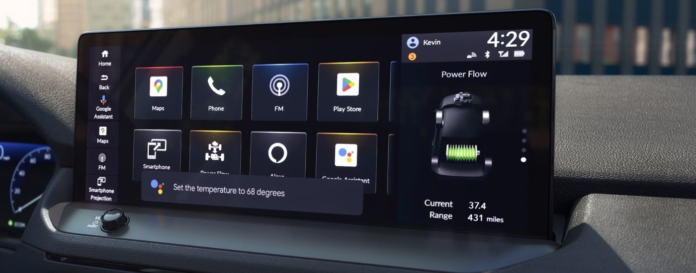 Infotainment screen in a 2026 Honda Accord Hybrid Touring