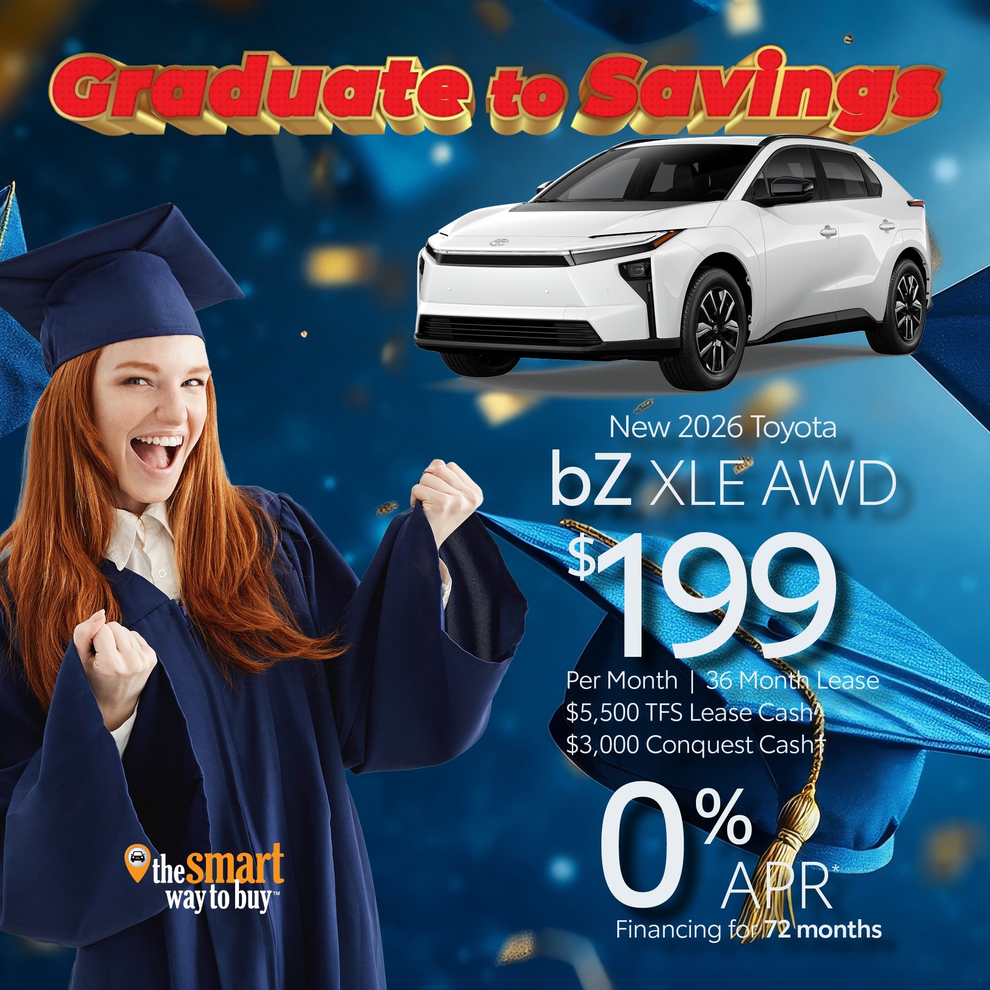 2026 bZ XLE AWD