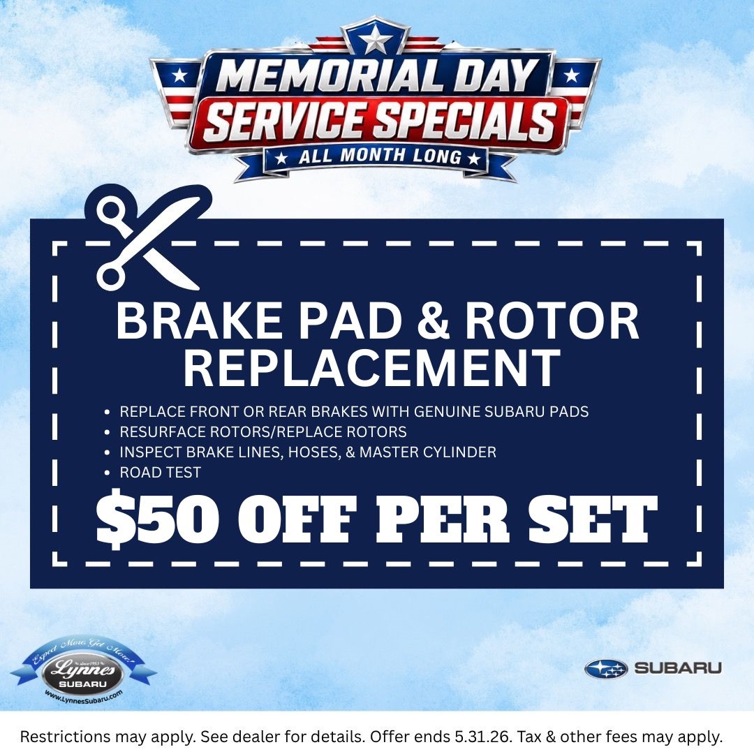 Brake Pad & Rotor Replacement