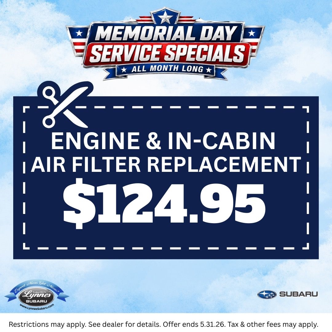 Engine & In Cabin Air Filter