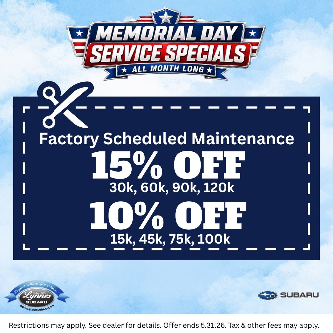 Recommended Maintenance