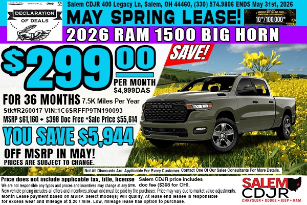 2026 Big Horn Crew Cab