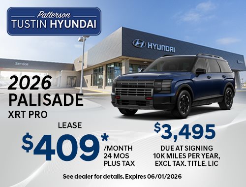 2026 Palisade XRT Pro