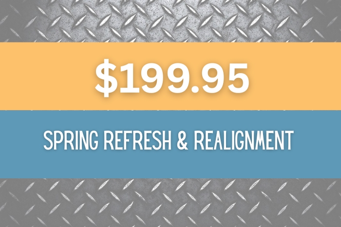 Spring Refresh & Realignment