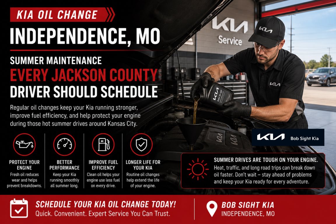 Kia dealership image in Independence Missouri at Bob Sight Kia serving the Kansas City Metro area