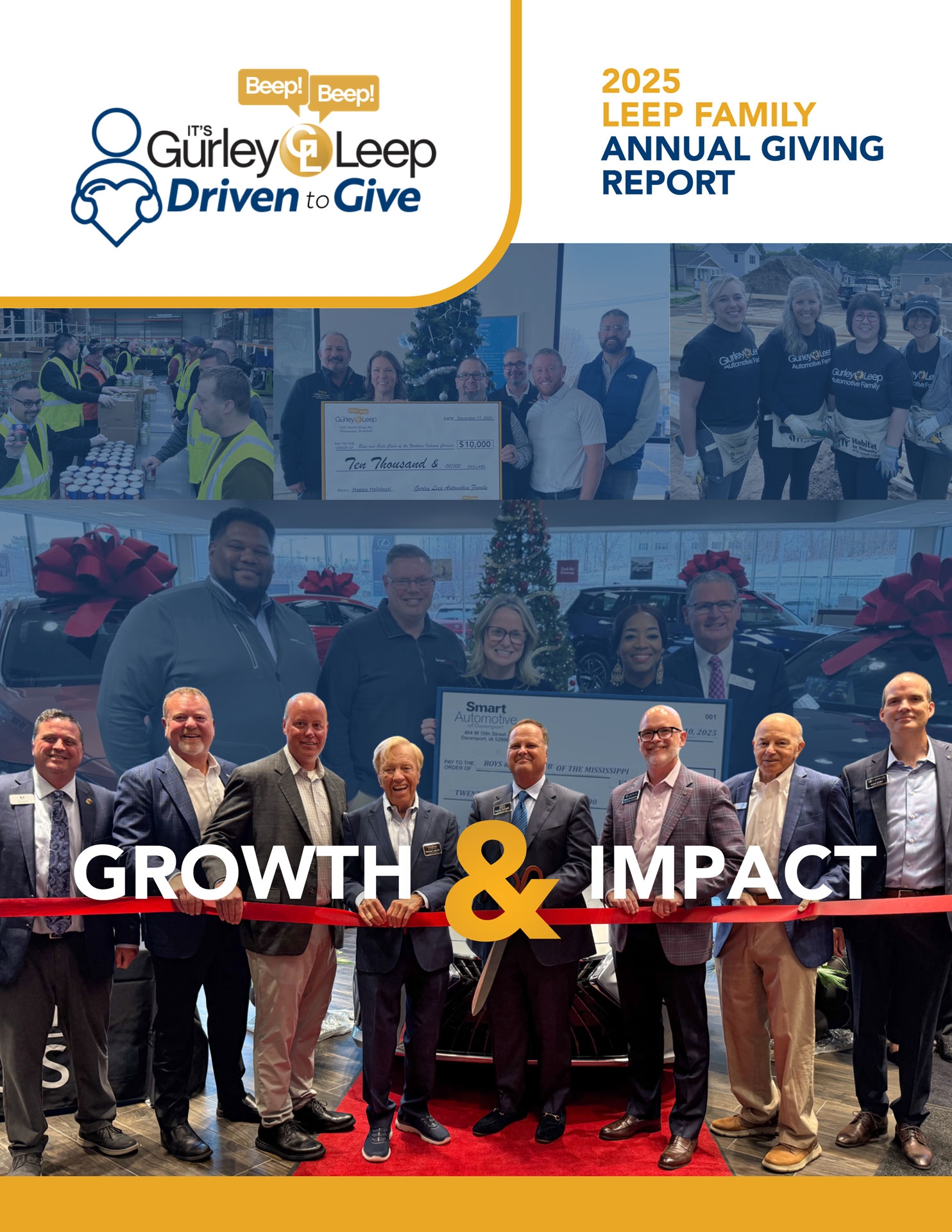 2025 Giving Report Cover