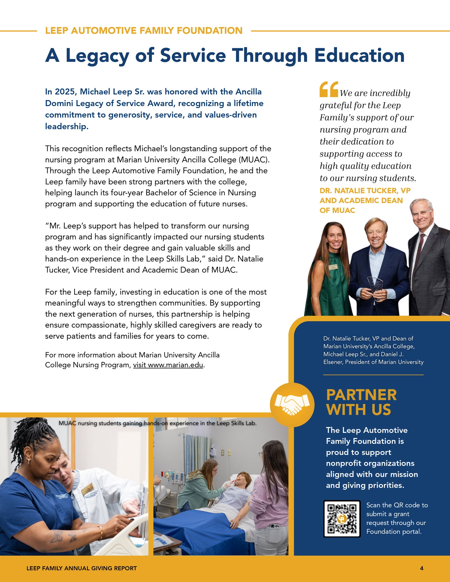 2025 Giving Report Page 4