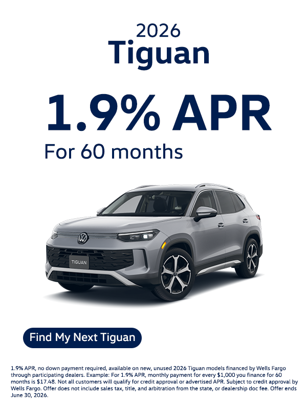 Tiguan 3 Percent SRP