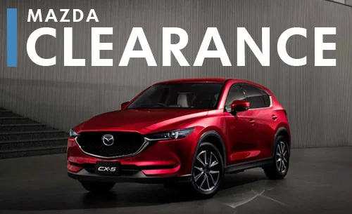 Mazda Clearance Event