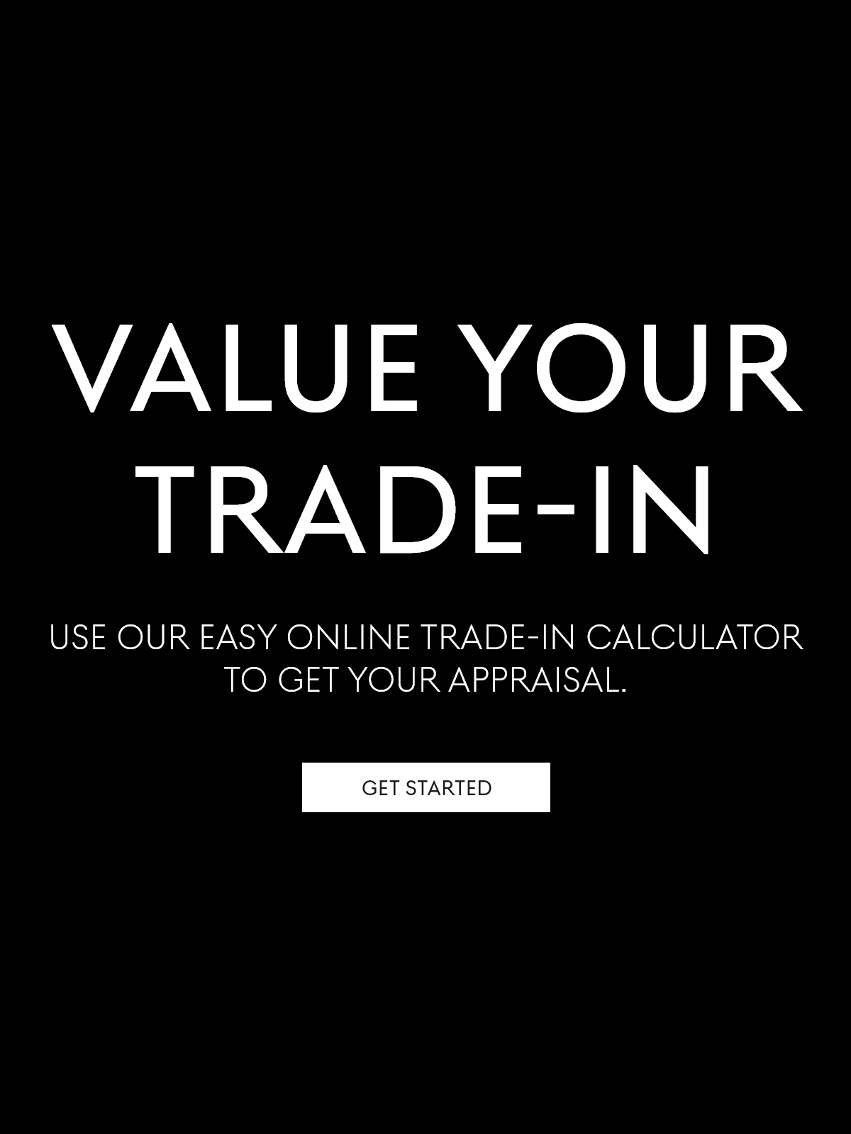 Value Your Trade SRP Card