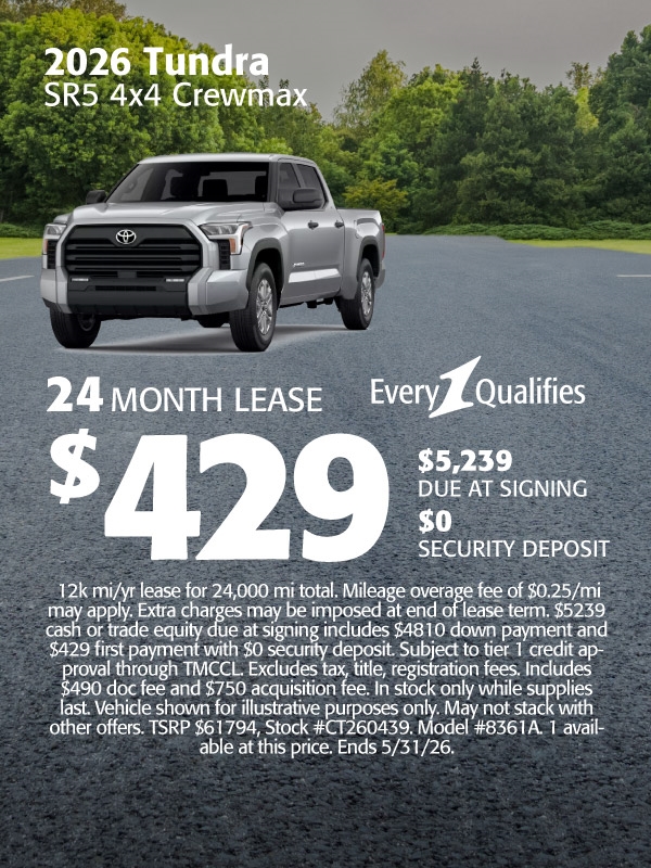 2026 Tundra Gas & Hybrid