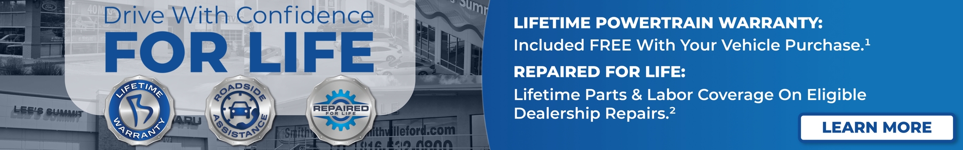 Drive With Confidence For Life at Balderston Auto Group