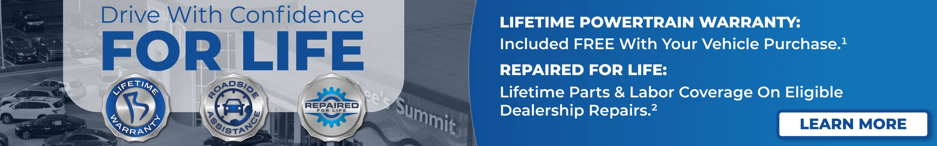 Drive With Confidence For Life at Lee's Summit Honda