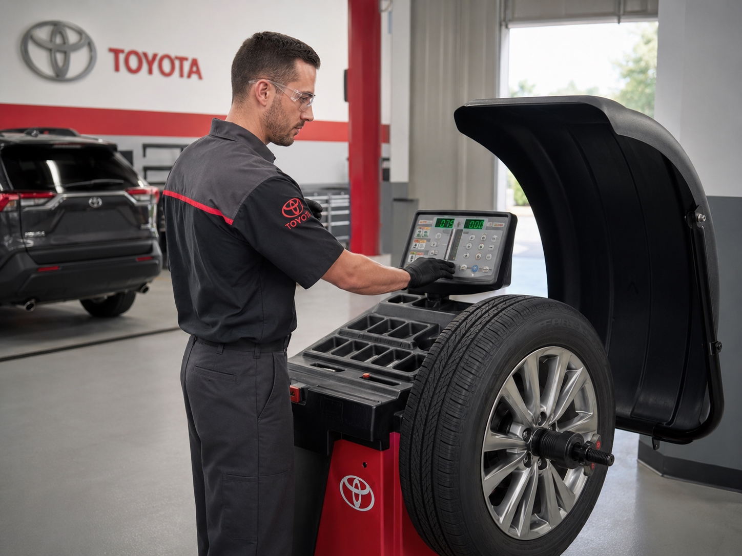 Four Wheel Tire Balance