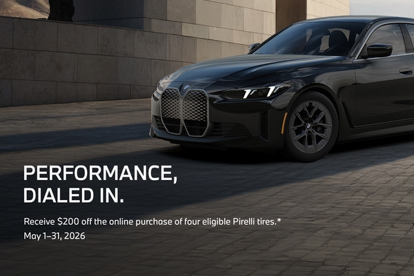 BMW Pirelli Tire Offer