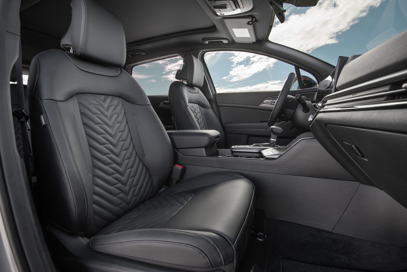 Kia interior detail and inspection at Emich Kia serving Cherry Creek Colorado