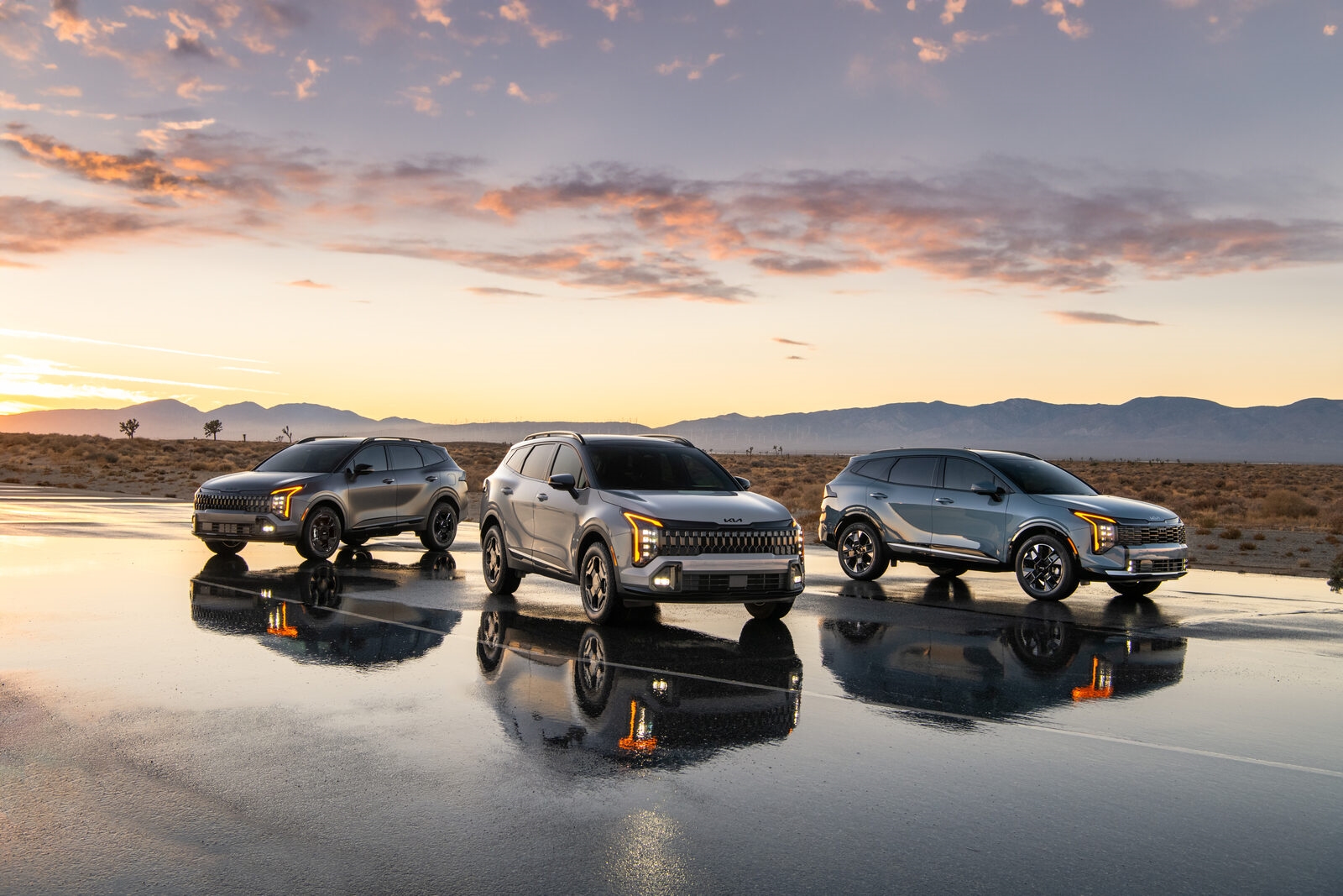 2026 Kia Sportage lineup at Emich Kia Summer Sticker Sales Event in Denver