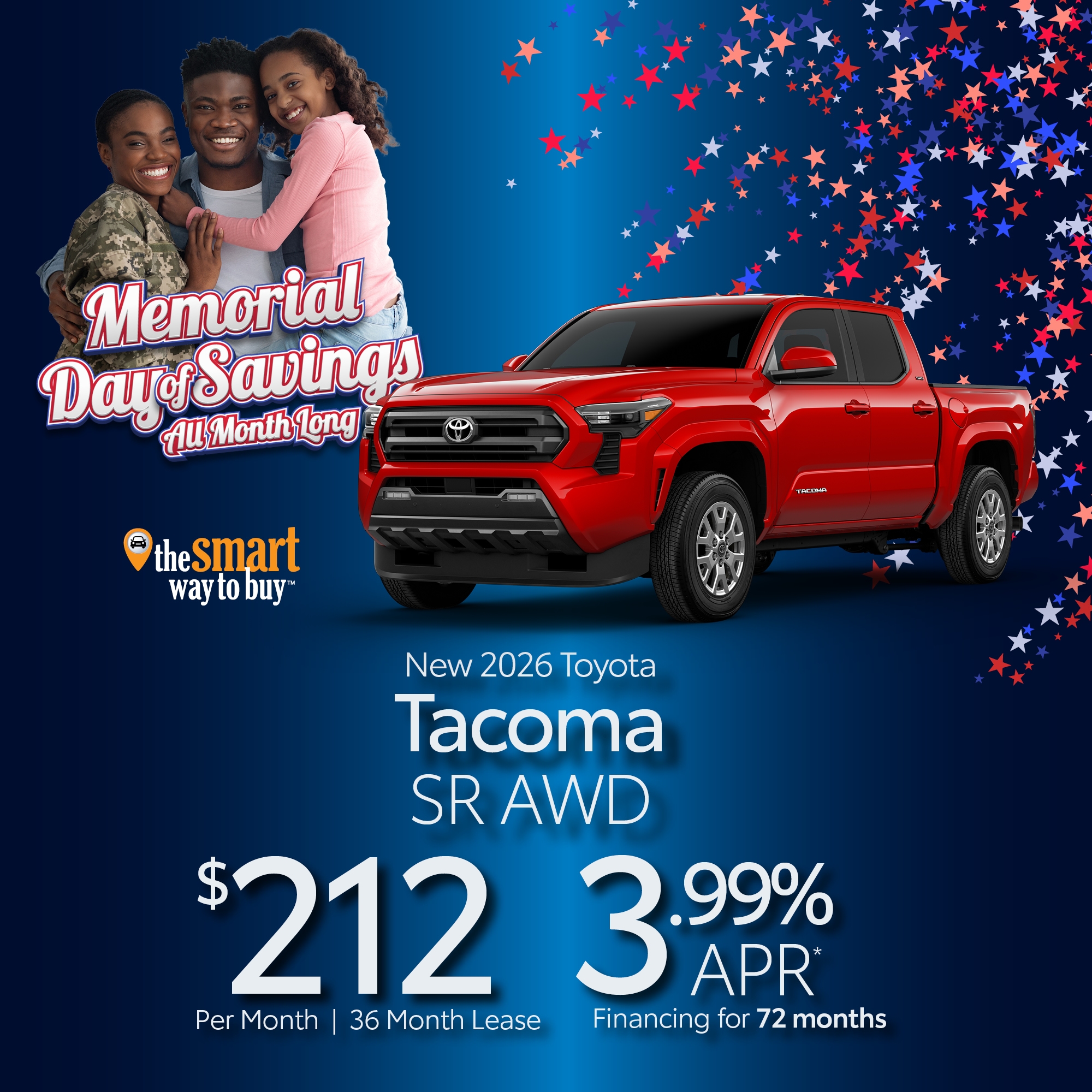 2026 Tacoma SR5 AWD