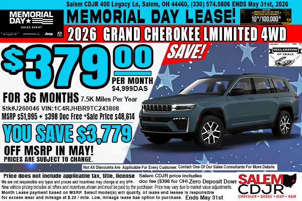 2026 Grand Cherokee Limited