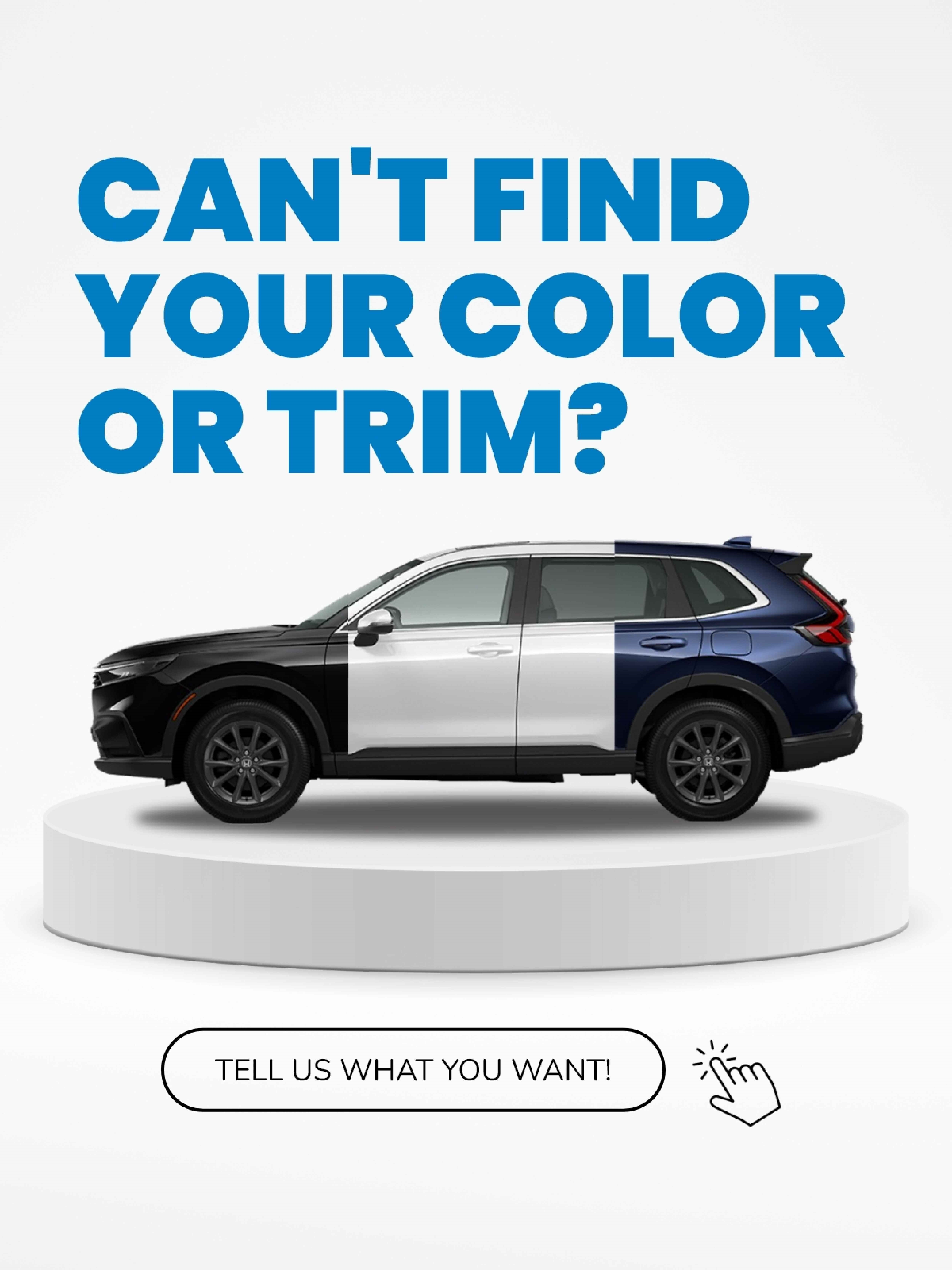 Cant Find Your Color or Trim - Inline SRP Step2