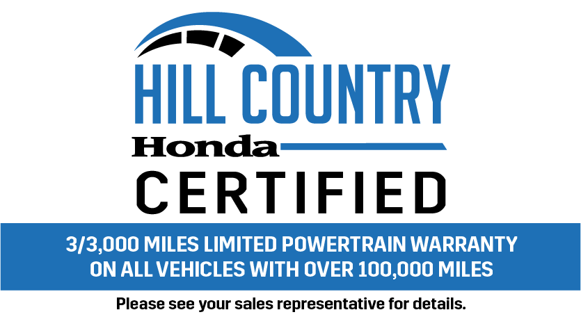 Hill Country Honda Certified Powertrain Coverage San Antonio