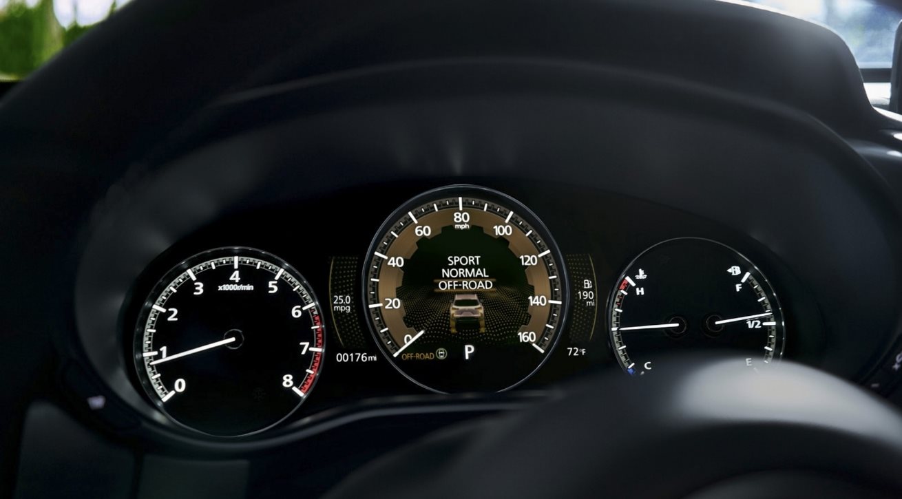 New Mazda CX-50 Hybrid dashboard