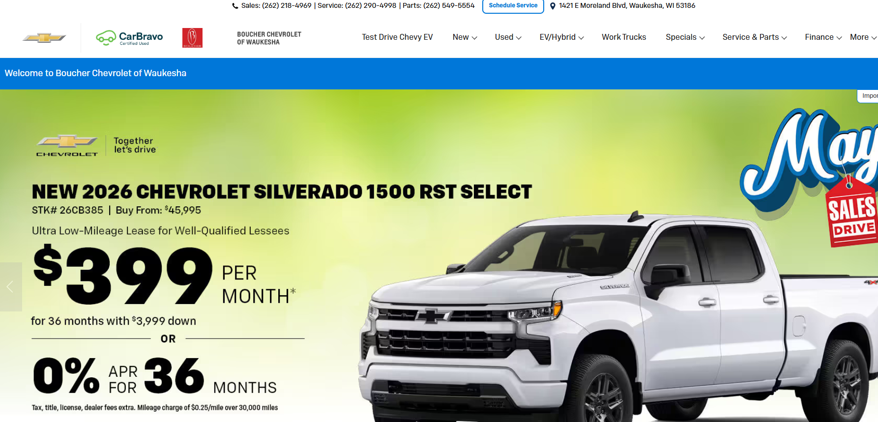 Boucher Chevrolet Waukesha