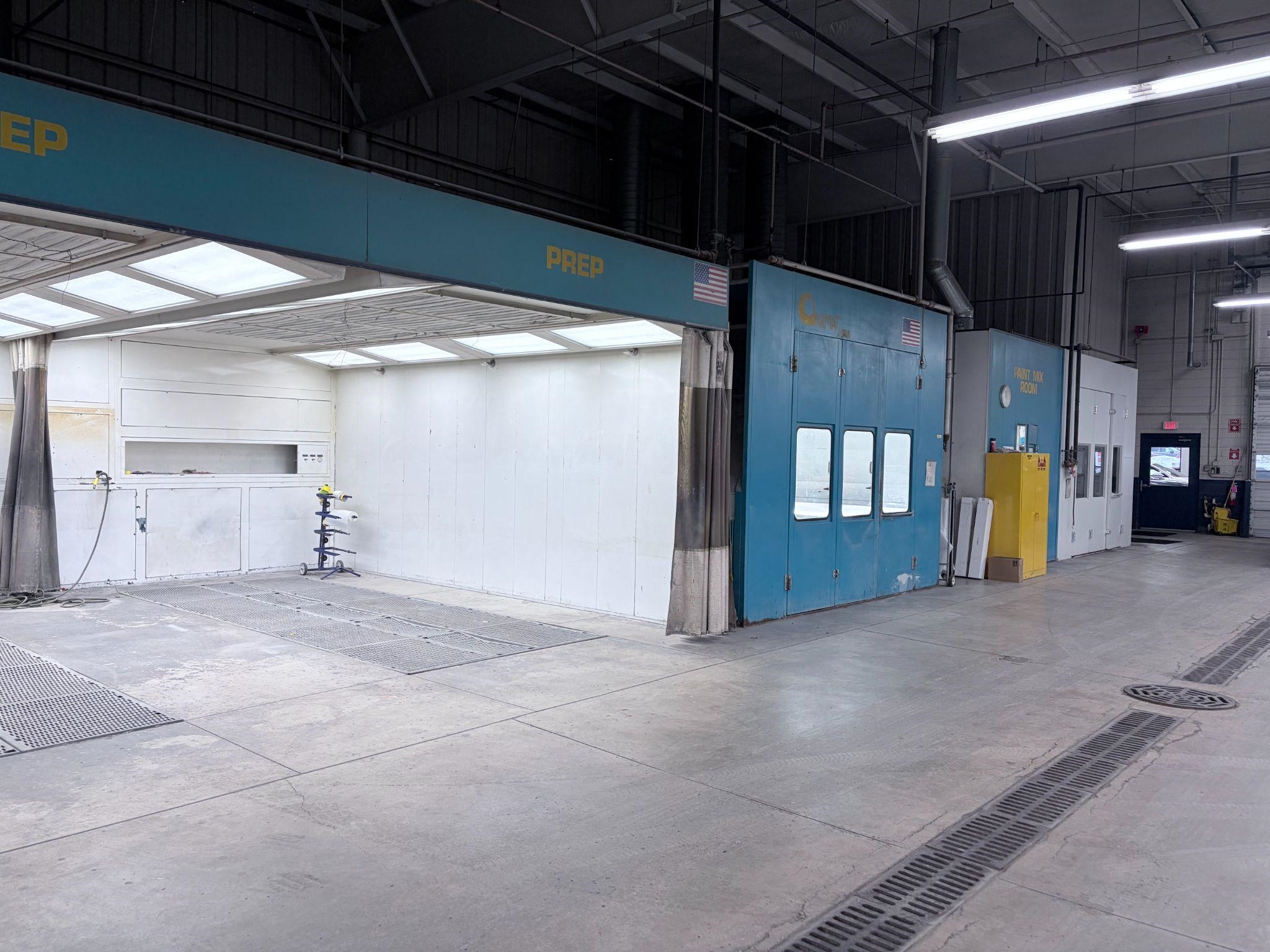Enclosed Service Bays