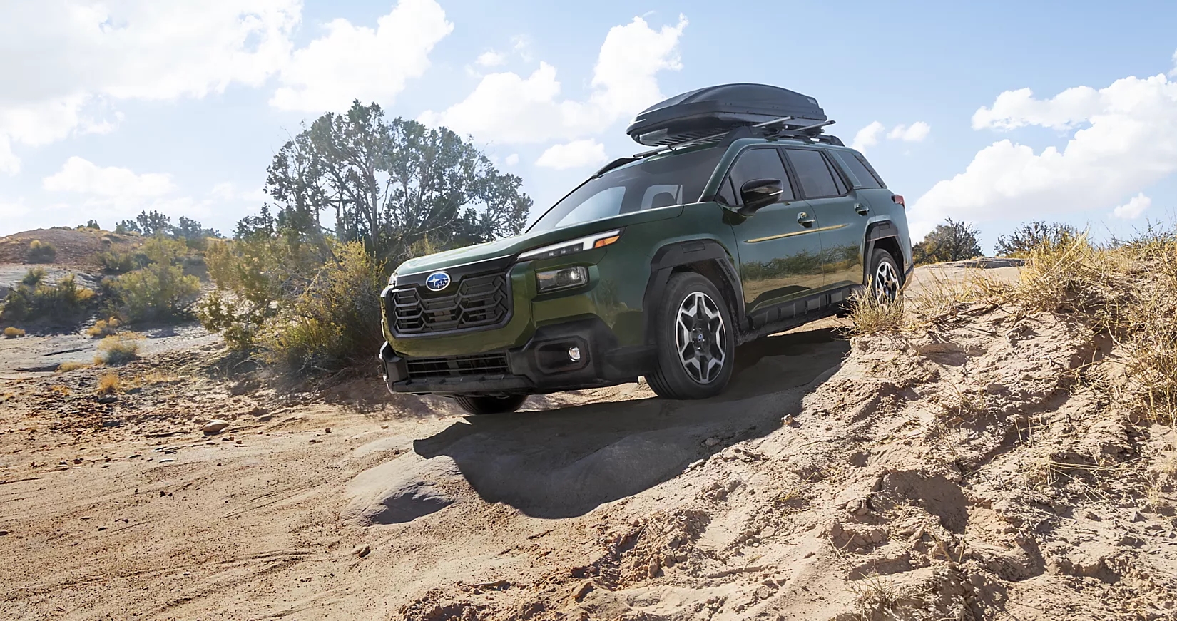 Midsize Subaru Outback SUV exterior