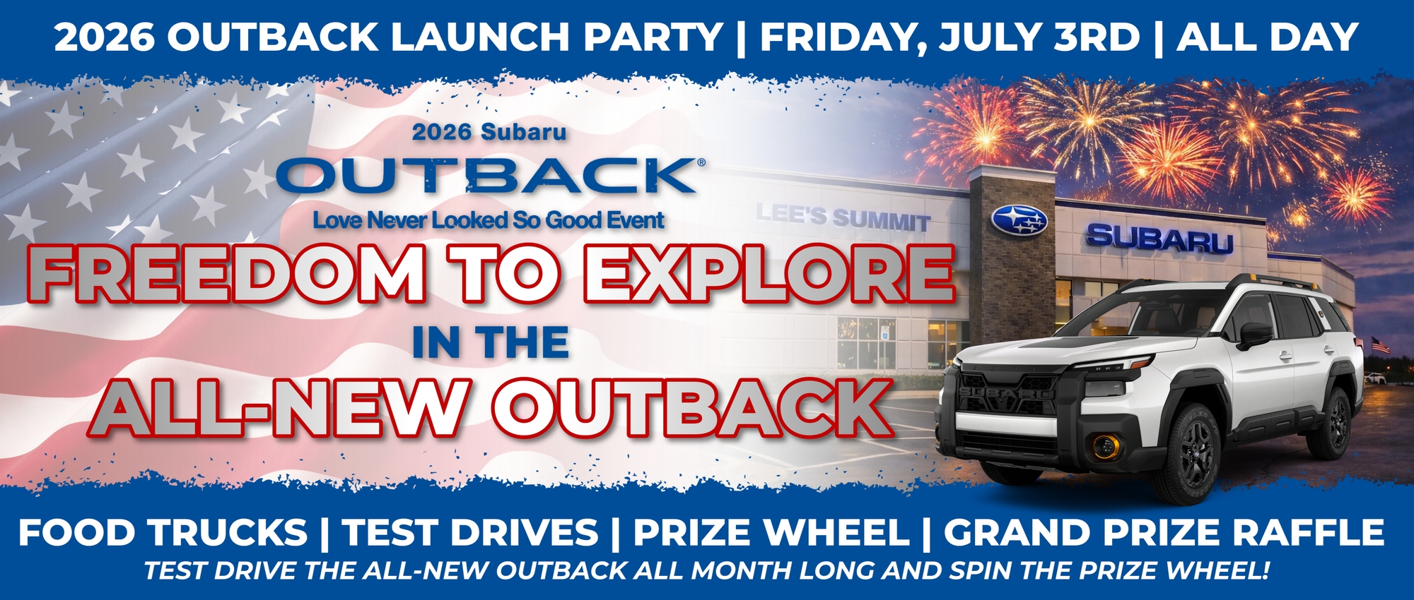 Freedom to Explore Event Banner