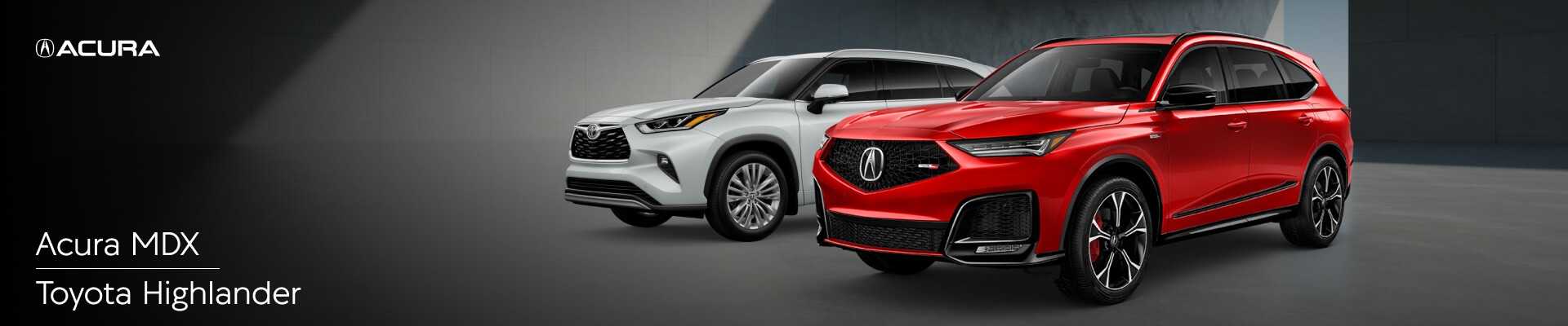 Acura MDX Vs. Toyota Highlander